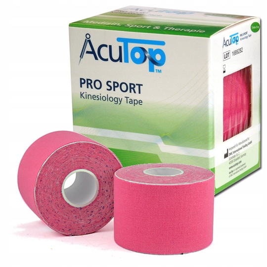 

Acutop Pro Sport Wzmocnione Kinesiology Tape Róż