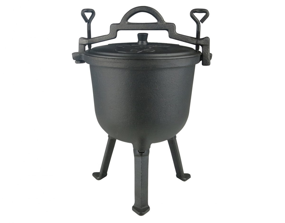 KOCIOŁEK ŻELIWNY 5 L GARNEK MYŚLIWSKI DUSZONKI Marka Edel