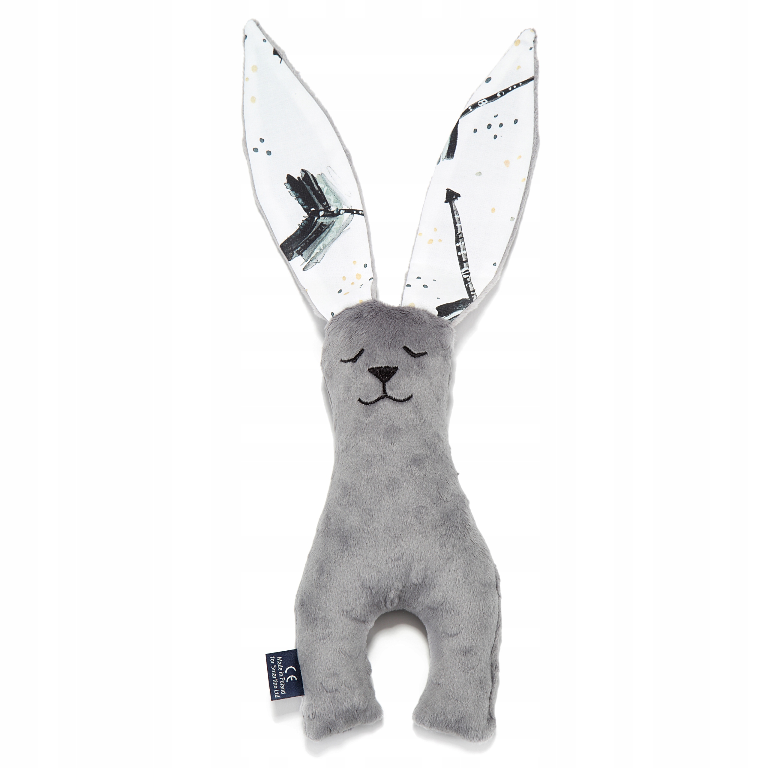 

La Millou Zabawka Królik Boho Royal Arrows Grey
