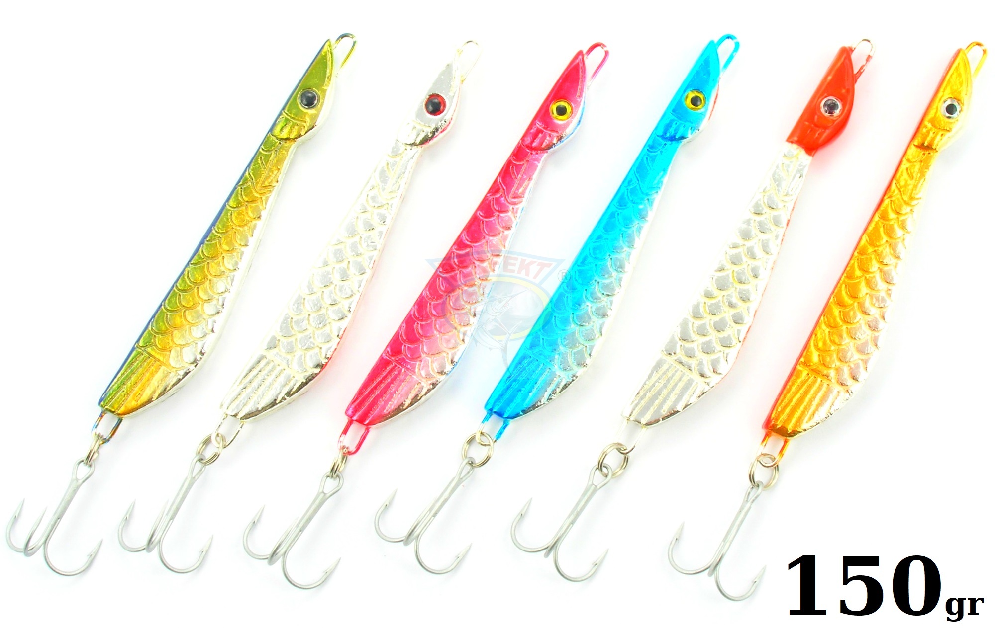 6 x Treska Pilker Perfekt Bono Sport 150 gr s.B