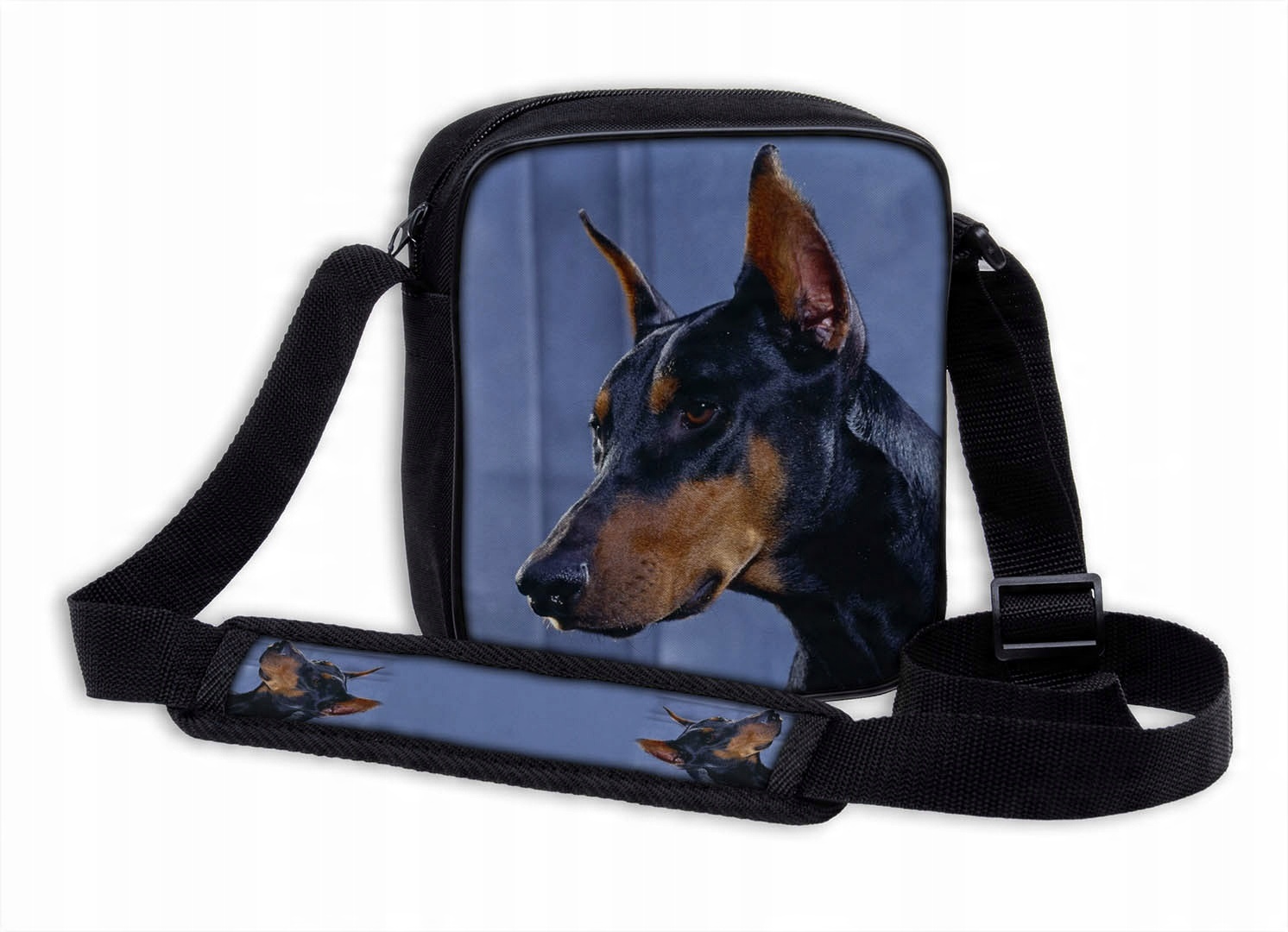 

Torebeczka Mini Pionowa Pies 2 Doberman Dzieci Pl