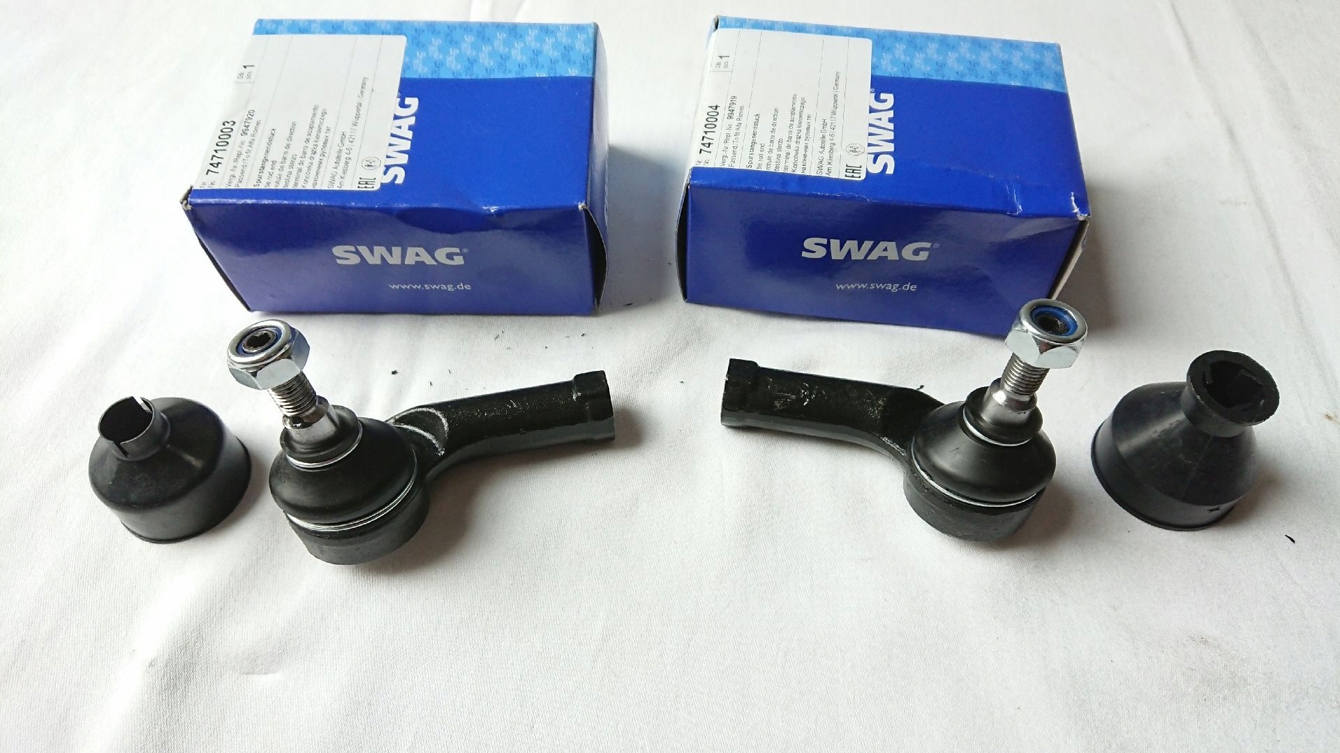 74 71 - КОМПЛЕКТ НАКОНЕЧНИКОВ СТЕРЖНЯ ЛЕВЫЙ + ПРАВЫЙ LANCIA THESIS