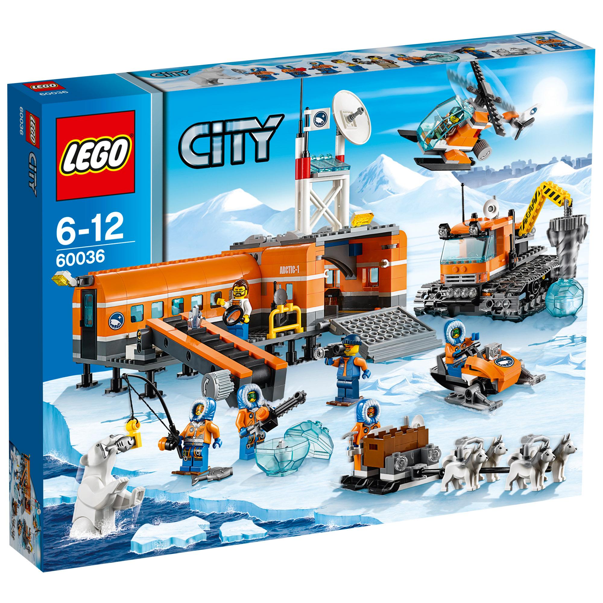Klocki Lego City Zestaw Arktyczna Baza 60036