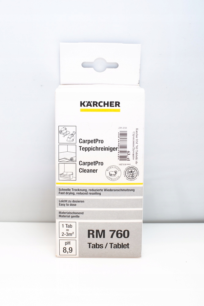 Čistící Tablety Na Koberce Karcher Rm 760