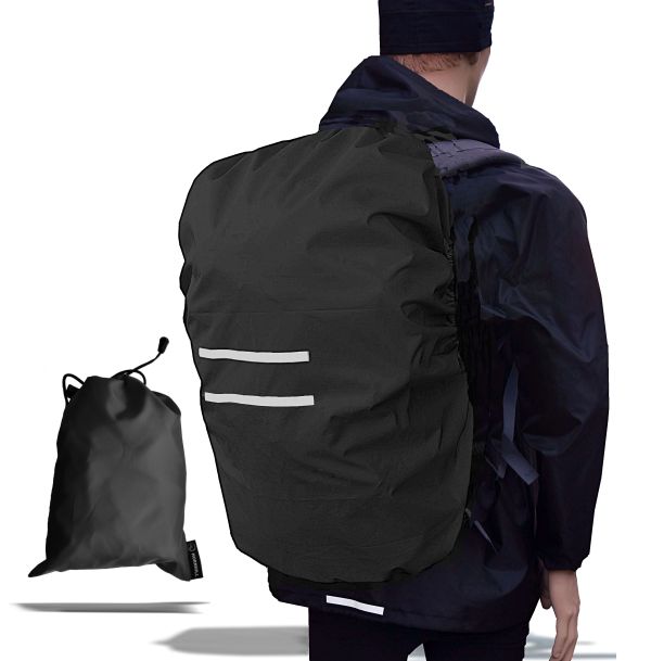 

Wodoodporny Pokrowiec Na Plecak + Odblask 30-55 L