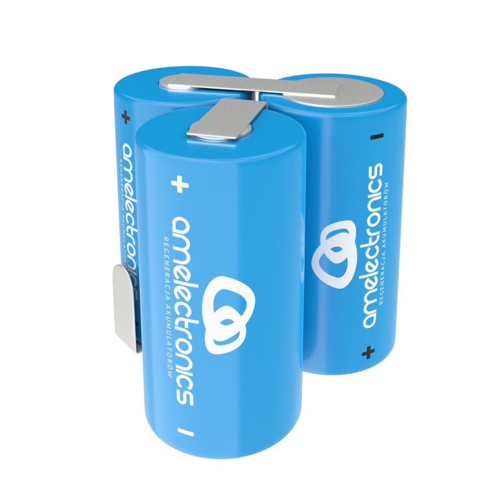 

Pakiet Akumulatorów 3 Ogniwa D 3,6V 4000MAH Ni-cd