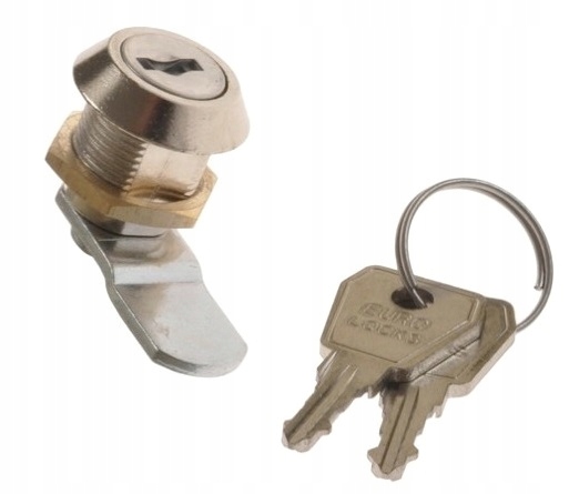 ZAMEK DO SKRZYNKI NA LISTY ZAMKI SKRZYNEK EUROLOCK Liczba kluczy w zestawie 2