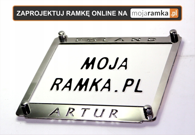 Ramka pod tablicę rejestracyjną CHOPPER CRUISER Producent inny