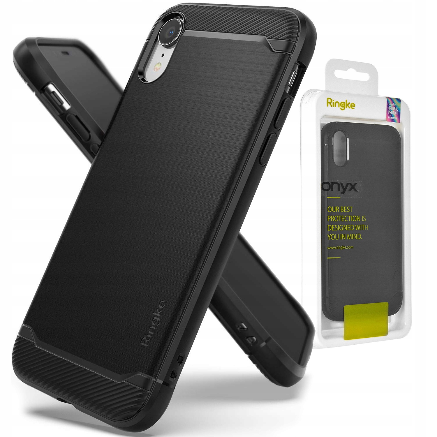

Etui do iPhone Xr, pokrowiec, cover, Ringke Onyx
