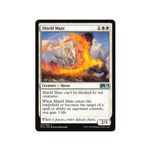 Mtg 2x Shield Mare (Uncommon)