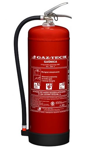 Gaśnica proszkowa Gp 12kg,12x Abc/e do 245kV
