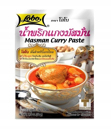 

Pasta curry massaman 50g