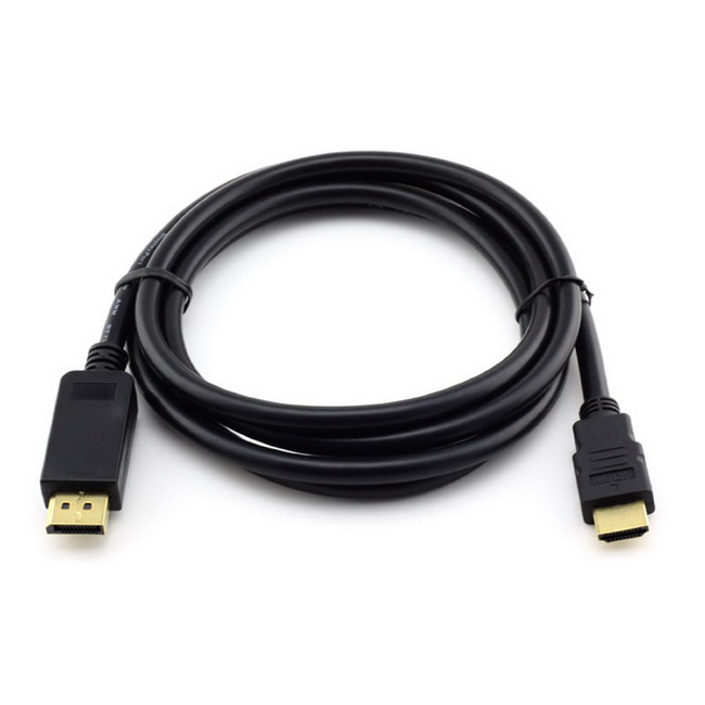 Kabel DisplayPort do HDMI DP 1,8 m Konwerter Adapter Stan opakowania oryginalne