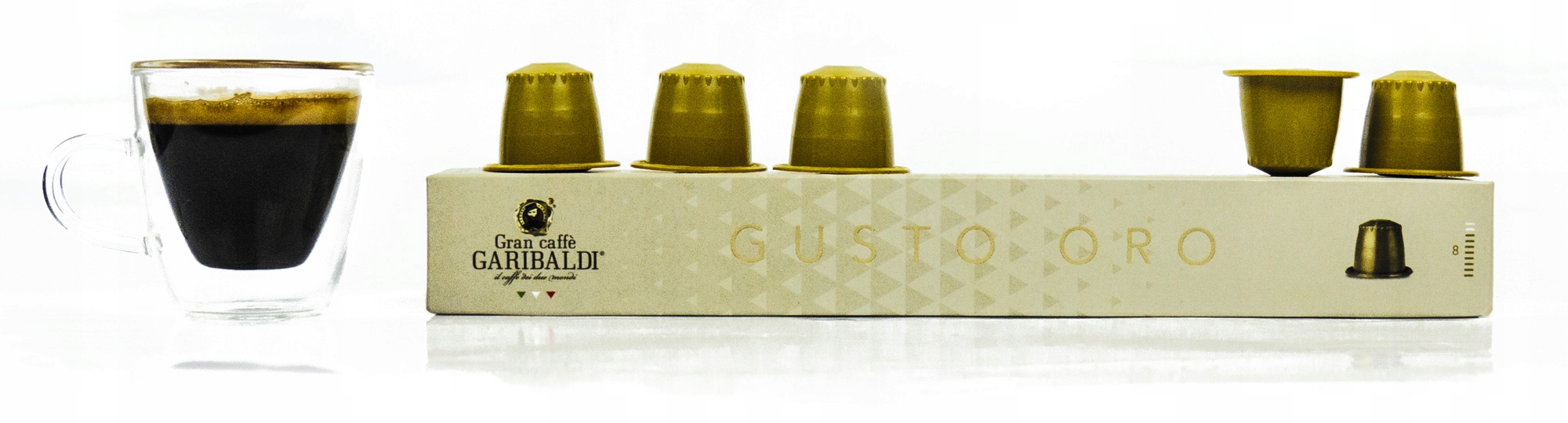 Nespresso Włoskie Kapsułki Kawa Caffe Garibaldi do Delonghi Kod producenta GRAN013