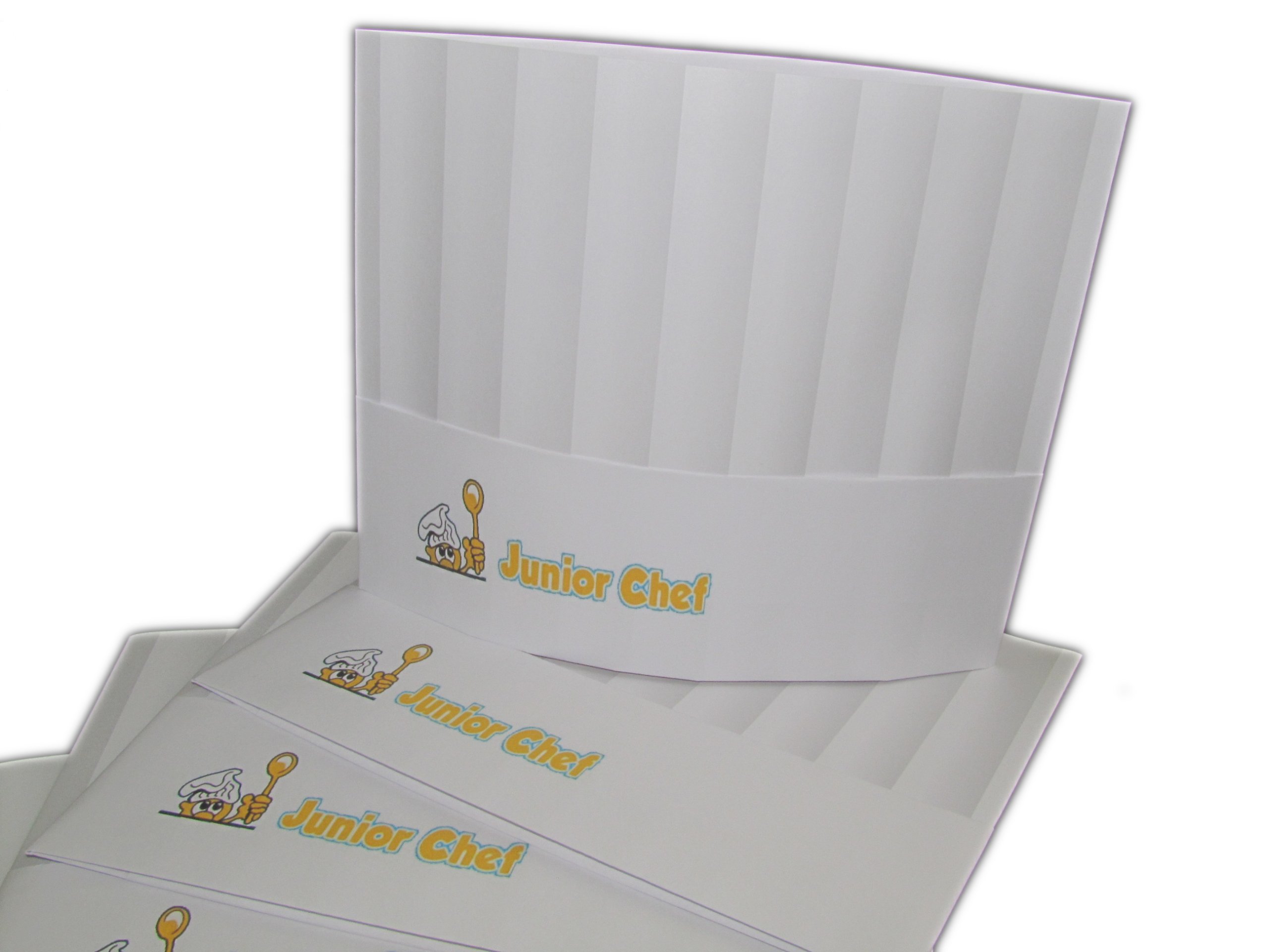 CZAPKA KUCHARSKA PAPIEROWA DLA DZIECI- Junior Chef Marka inna