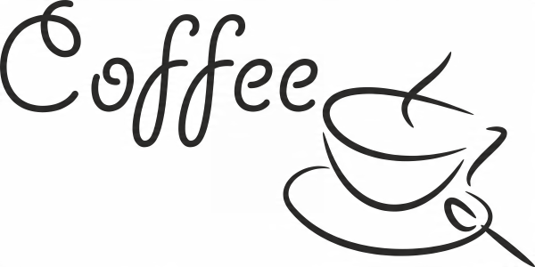 

Naklejka na ścianę Kuchnia Kawa Coffee 50 cm