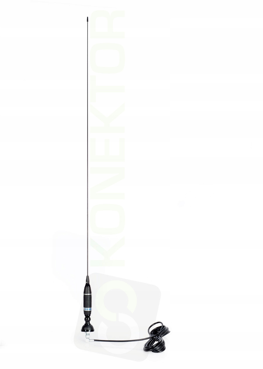 SIRIO OMEGA 27 BLACK 95cm UCHWYT NA LUSTERKO ALU Antenna manufacturer Sirio