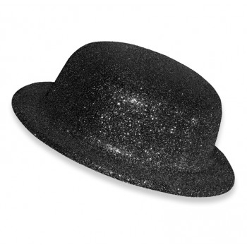 Шляпа пластиковая. Шляпа с блестками. Шляпа пластиковая черная. Шляпа "котелок" черная.