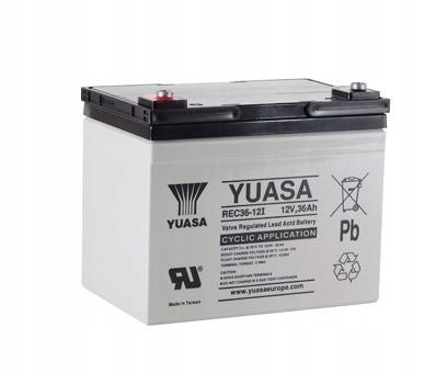 Akumulator Yuasa REC36-12 12V 36Ah 600 cykli Deep Cycle