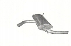 23.76 - Задній глушник Seat Altea а / м 1,6