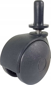 

Zestaw kołowy meblowy skrętny 40mm trzpień+tuleja