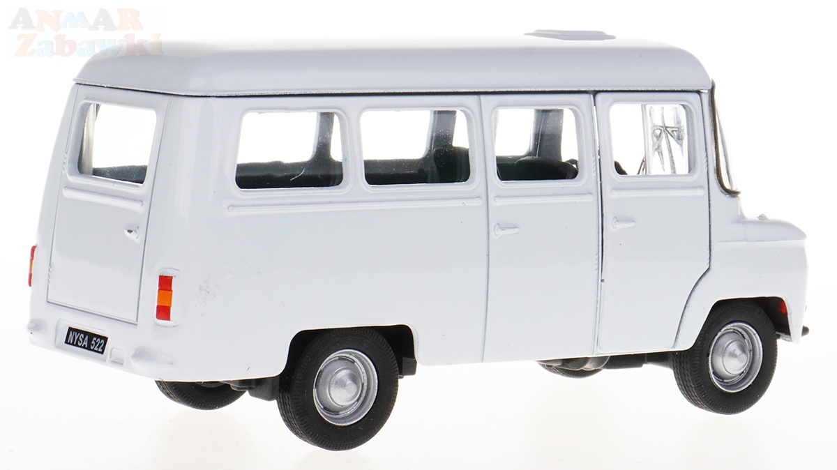 Auto Samochód FSO Nysa 522 biała WELLY Kolor dominujący biel