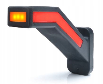 OBRYSOWKA LED NEON LAWETA PRZYCZEPA LEWA PRAWA