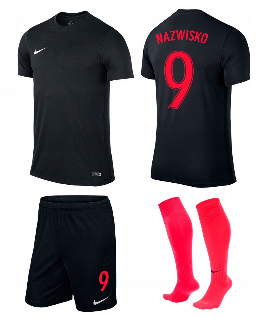

Strój Piłkarski Nike Dowolny Nadruk Neon 137-147