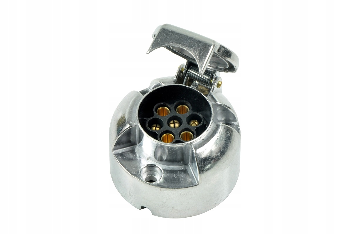 

Gniazdo Metalowe Do Samochodu 7pin Wtyczka