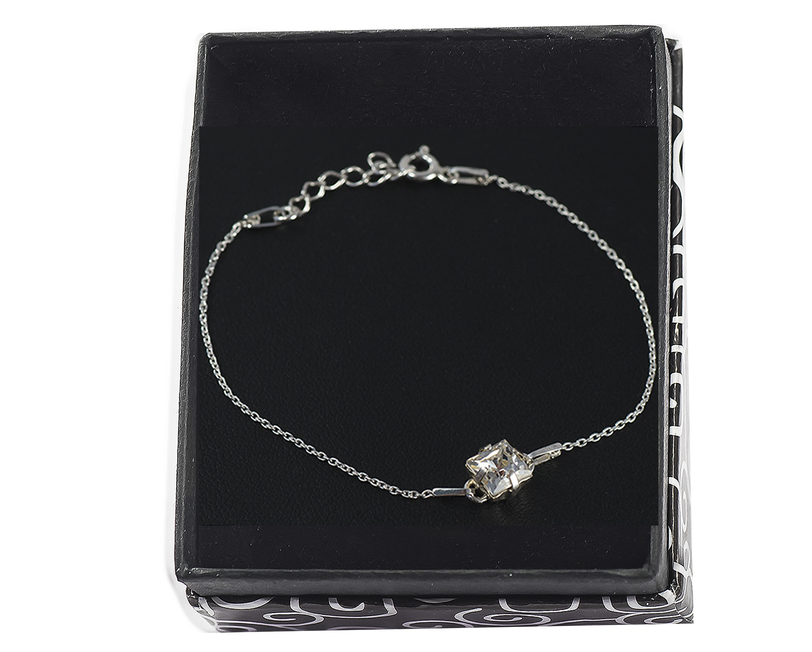 

Z kr. Swarovski Bransoletka Cyrkonia celebrytka