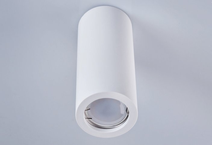 LAMPA Oprawa Sufit SPOT Natynk TUBA Do Malowania! Kolor biały