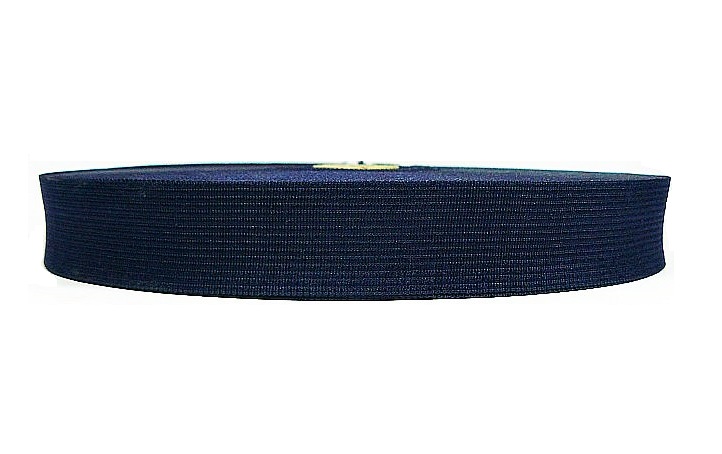 Lamówka dziana taśma 2cm 20mm Granatowa