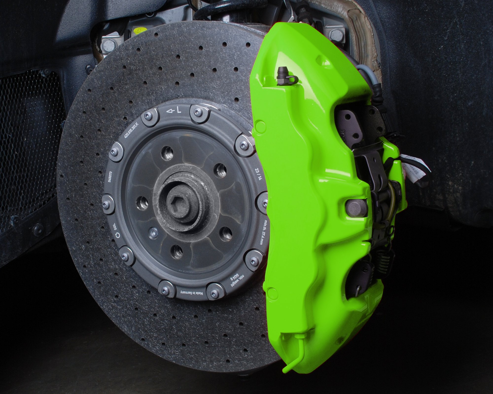 Lakier farba do zaciskow hamulcowych NEON Foliatec EAN 4002581021821