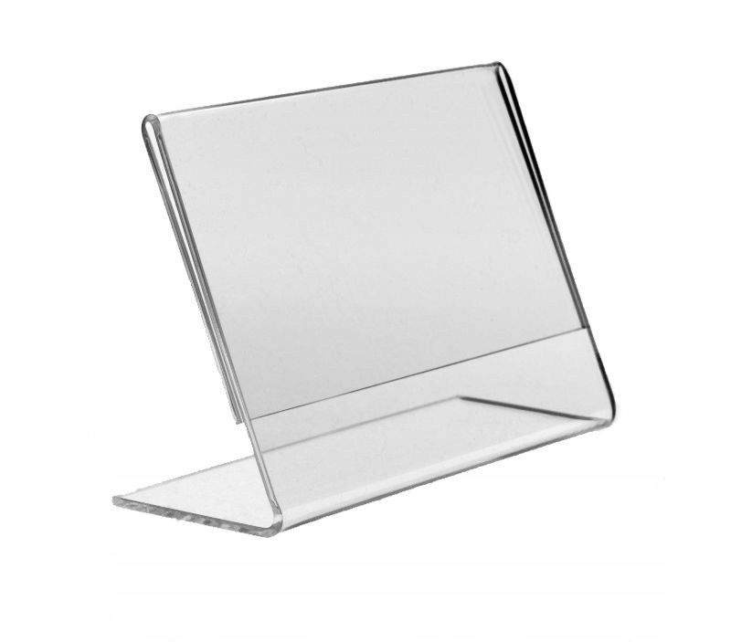 

Cenówka Stojak Na Cenę Opis 8x5cm (poziom) z Plexi