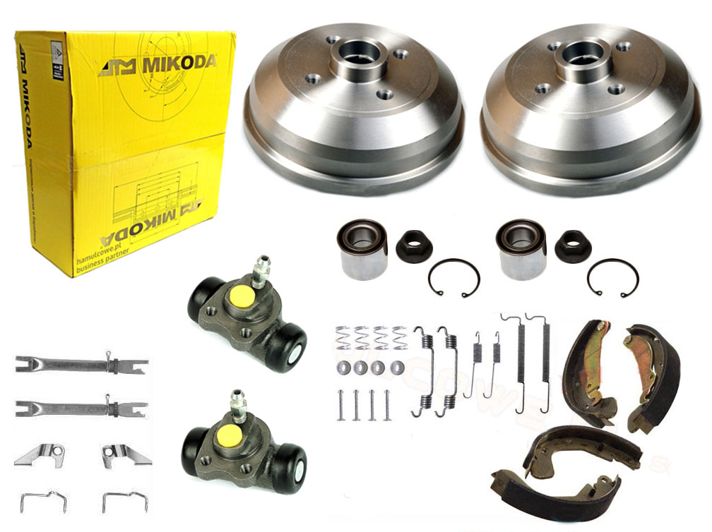 BEBNY SZCZEKI LOZYSKO CYLINDERKI 2xZE OPEL CORSA C