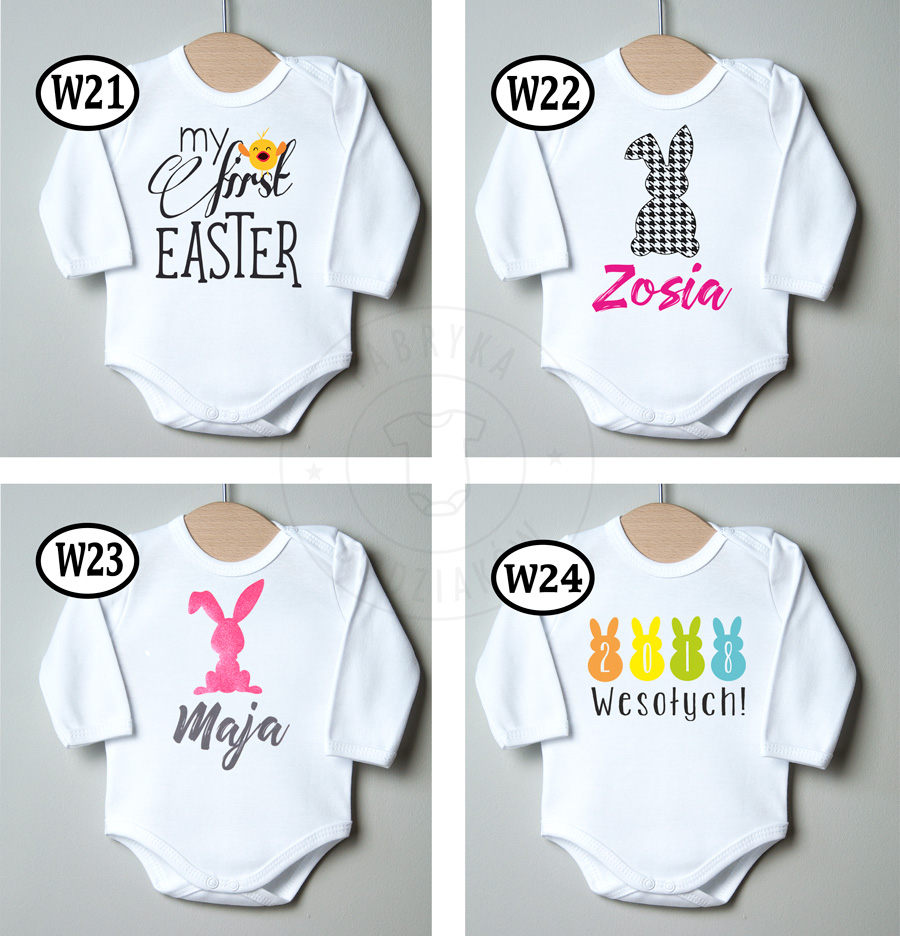 BODY na WIELKANOC Święta PREZENT 74 wielkanocne Materiał dominujący bawełna