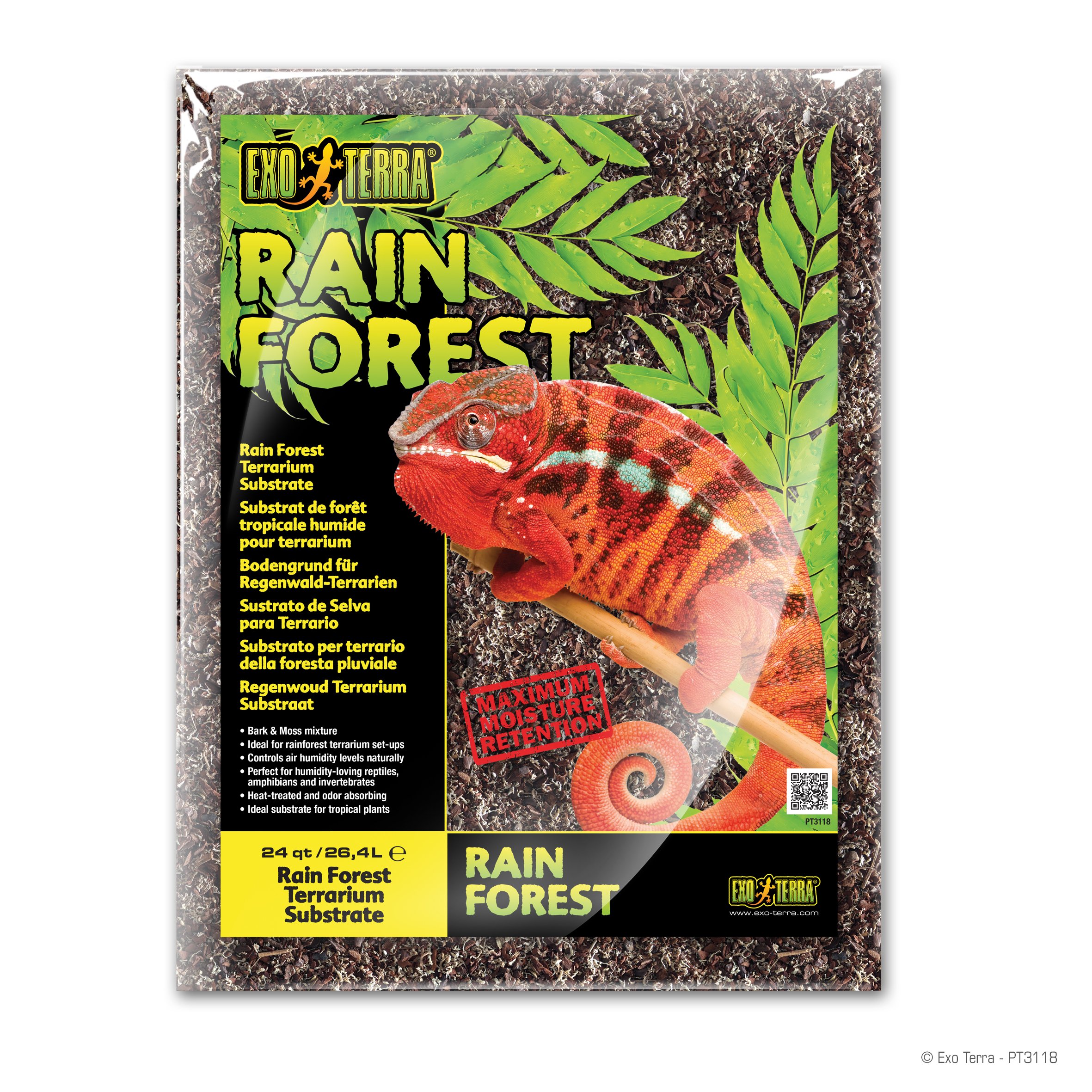 Substrát pro terárium Rain Forest, 26,4 l