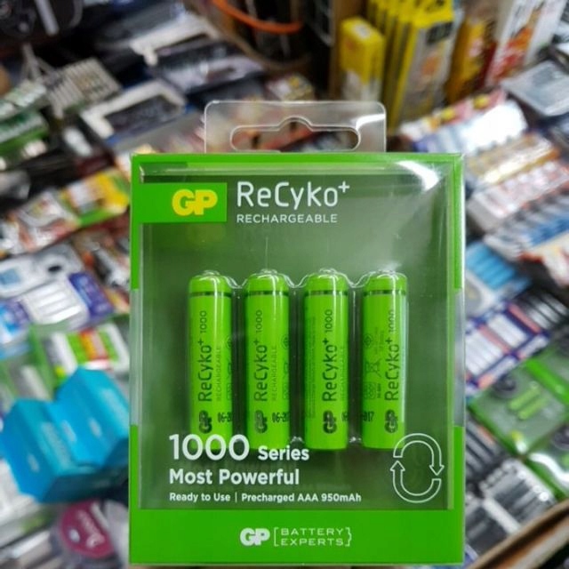 1x mocny akumulatorek AAA R3 1000mAh GP ReCyko+ Kod producenta GP Recyko 1000mAh