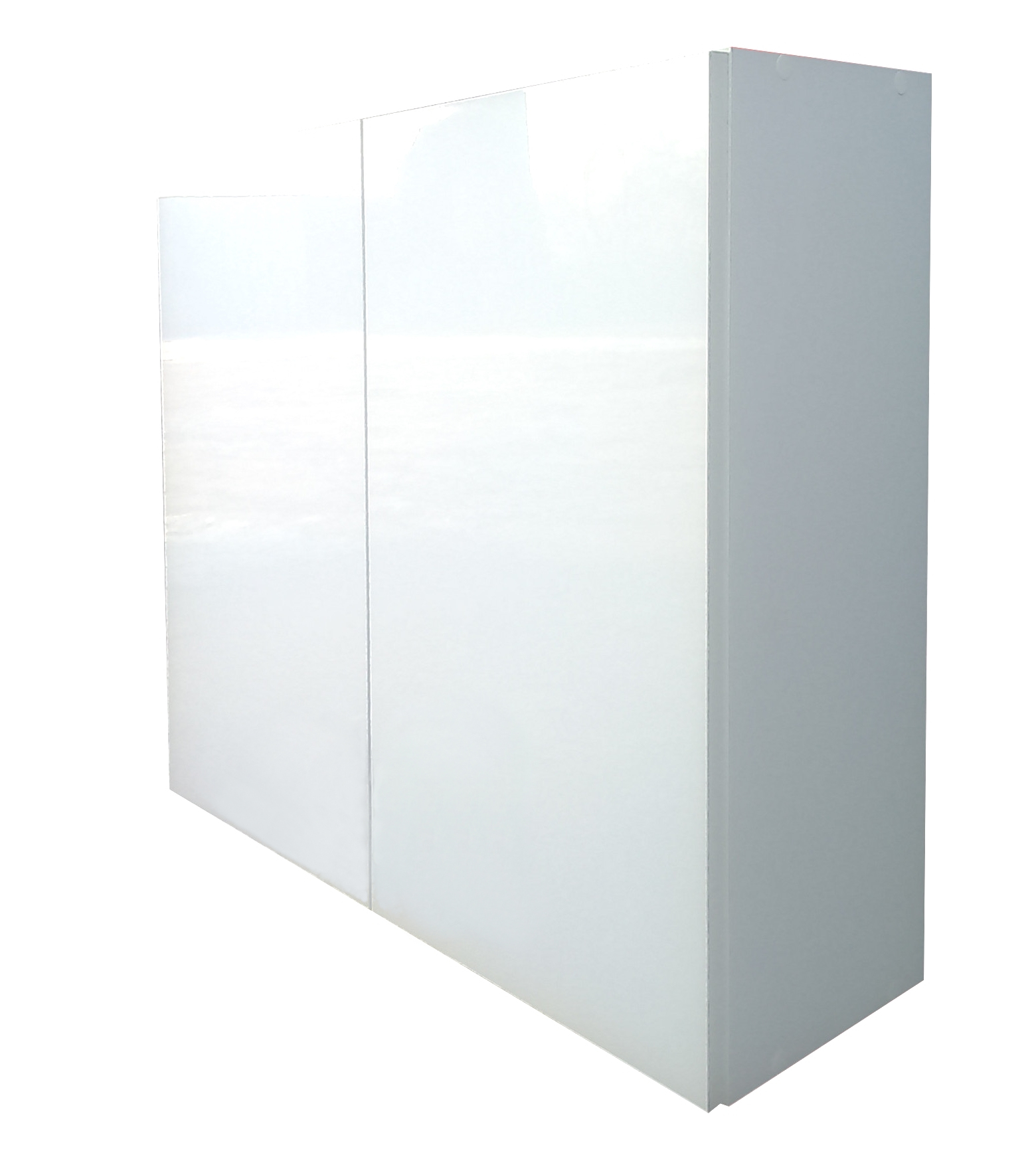 шкаф 80 см белый глянец