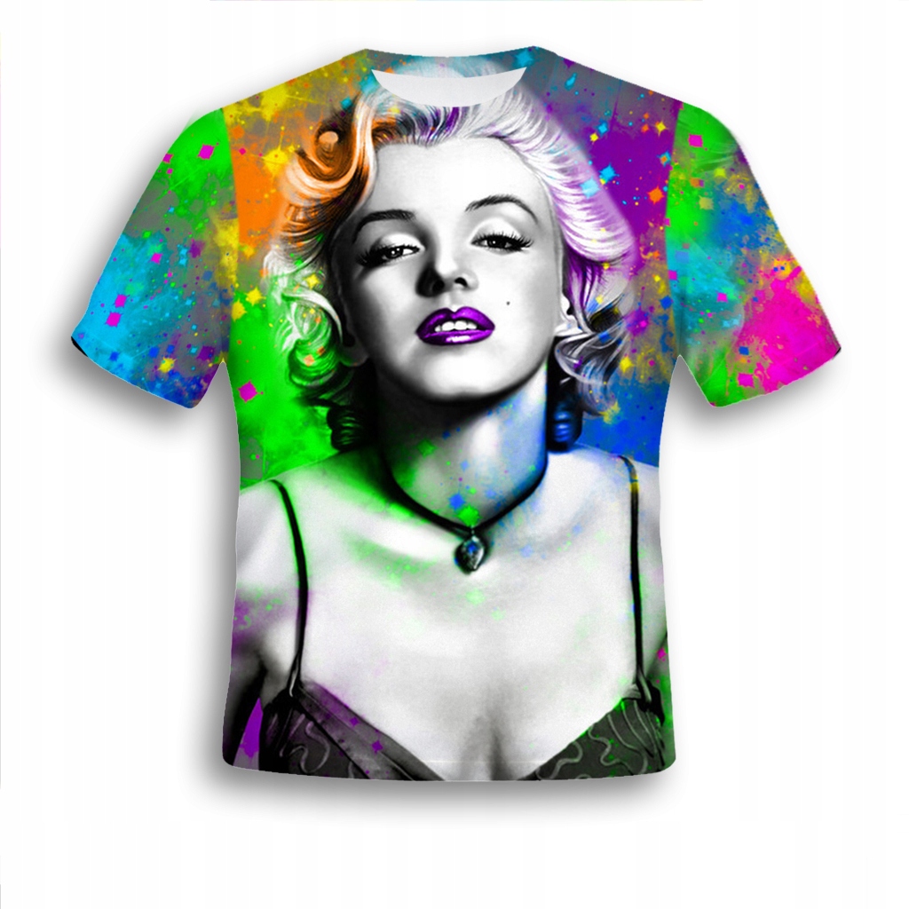 

Koszulka Full Print Marilyn XL Trwała Polska