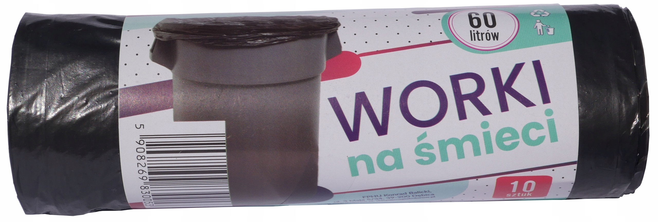 

Worki Na Śmieci Odpady 10SZT 60L