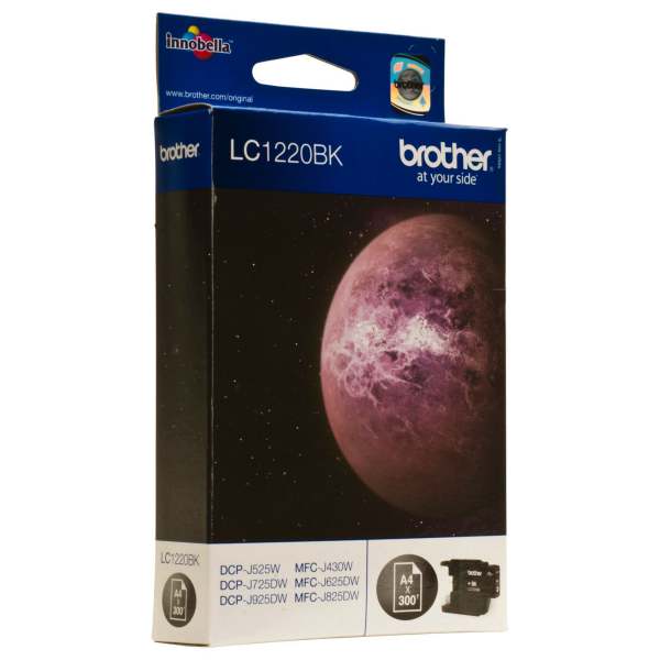 

Tusz org. Brother LC-1220 Bk J430W J625DW J825DW