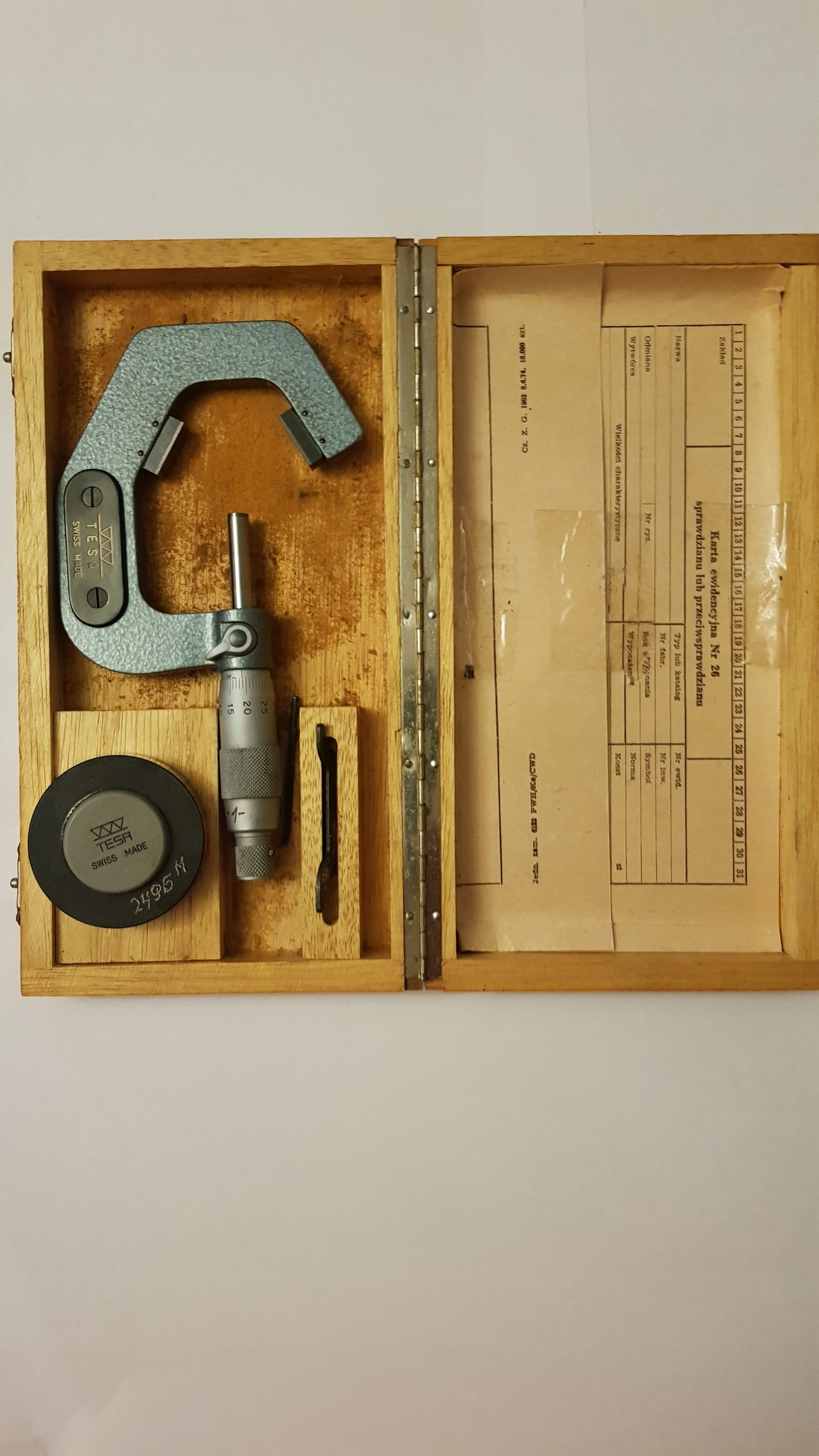 Микрометр MMSN 35-50 3-краевой TESA*