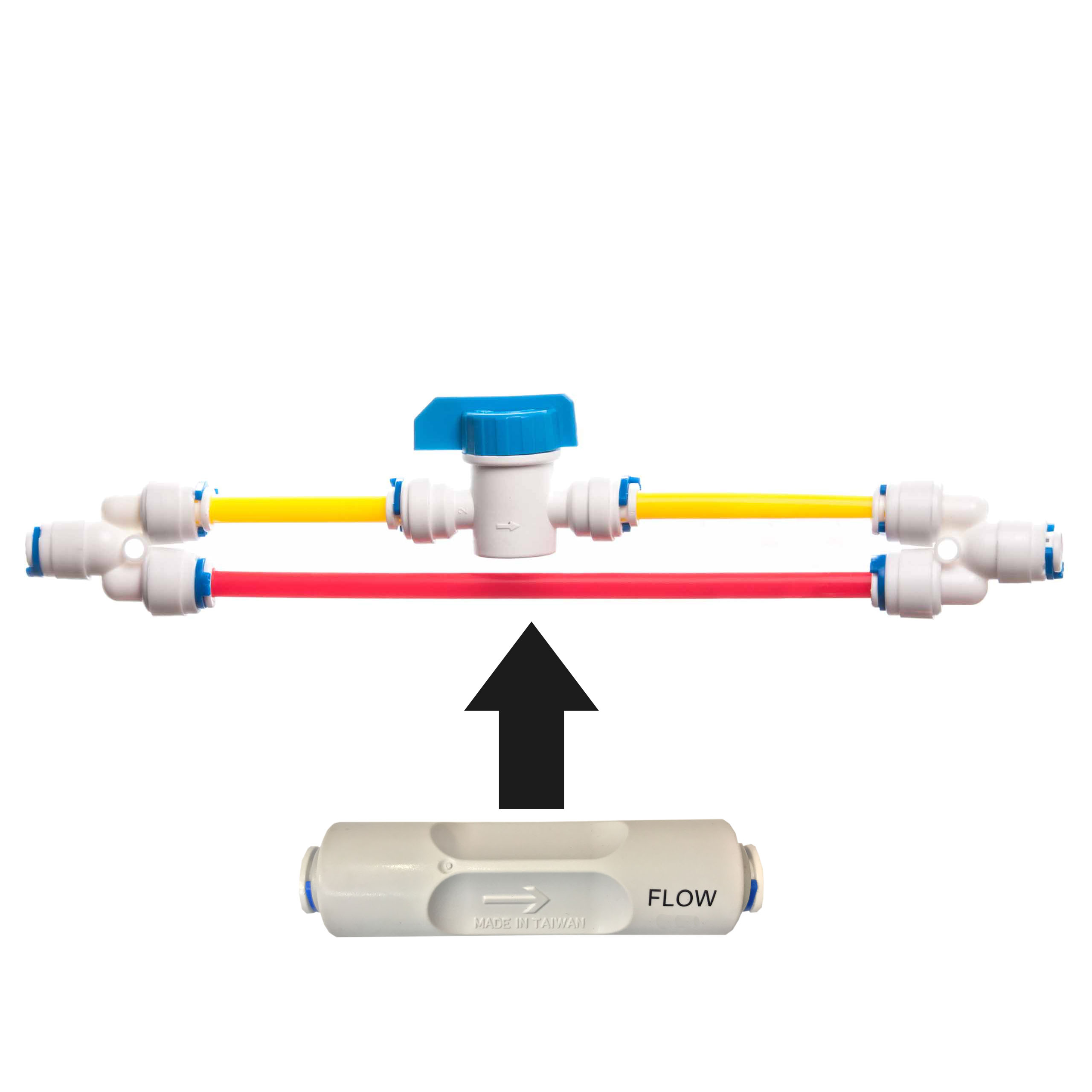 Ограничитель потока для системы обратного осмоса