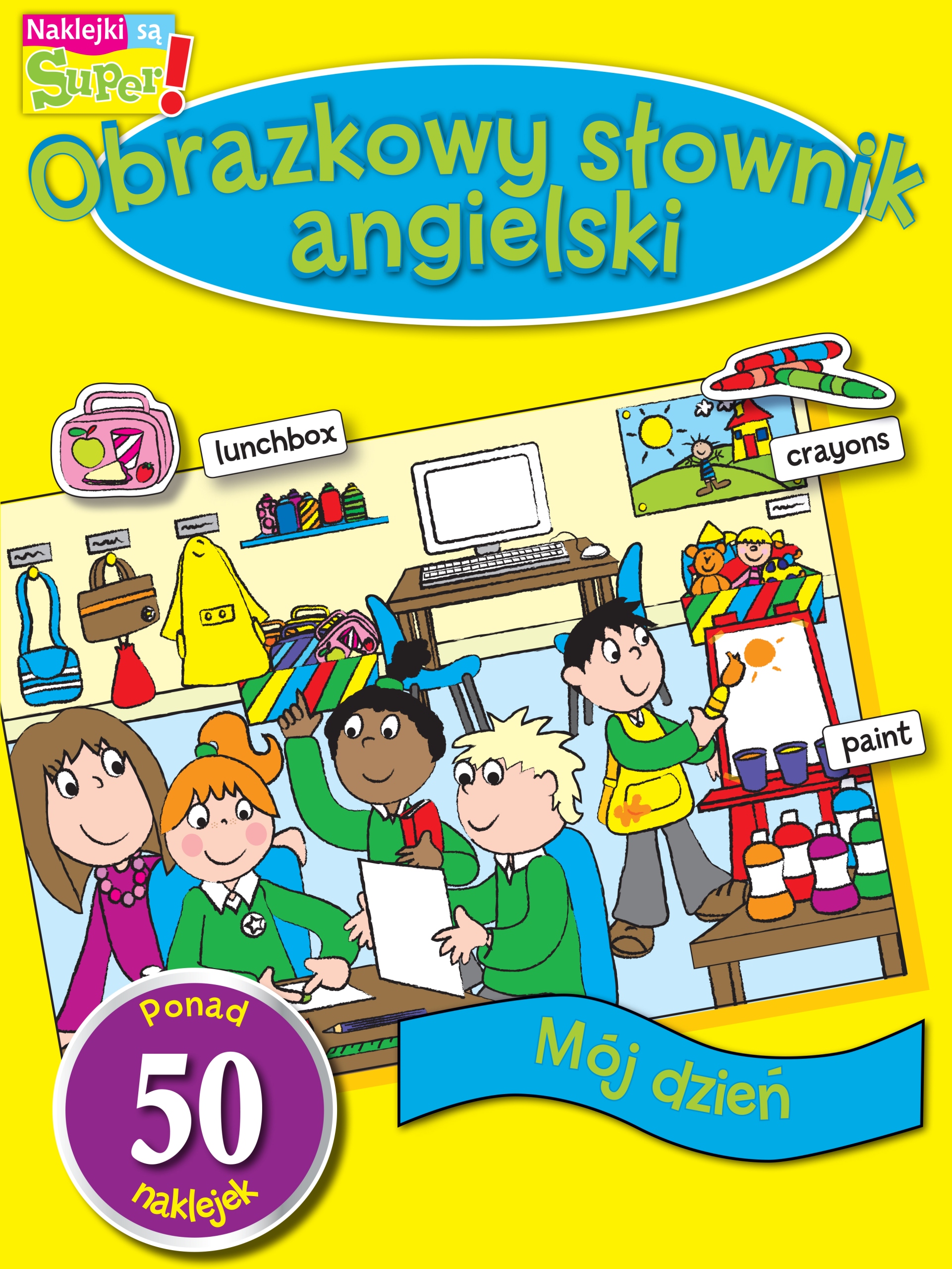 

Obrazkowy sł. angielski. Mój dzień Smart Books