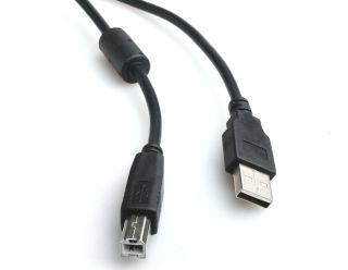 

Kabel Gembird CCF-USB2-AMBM-10 czarny 3 m