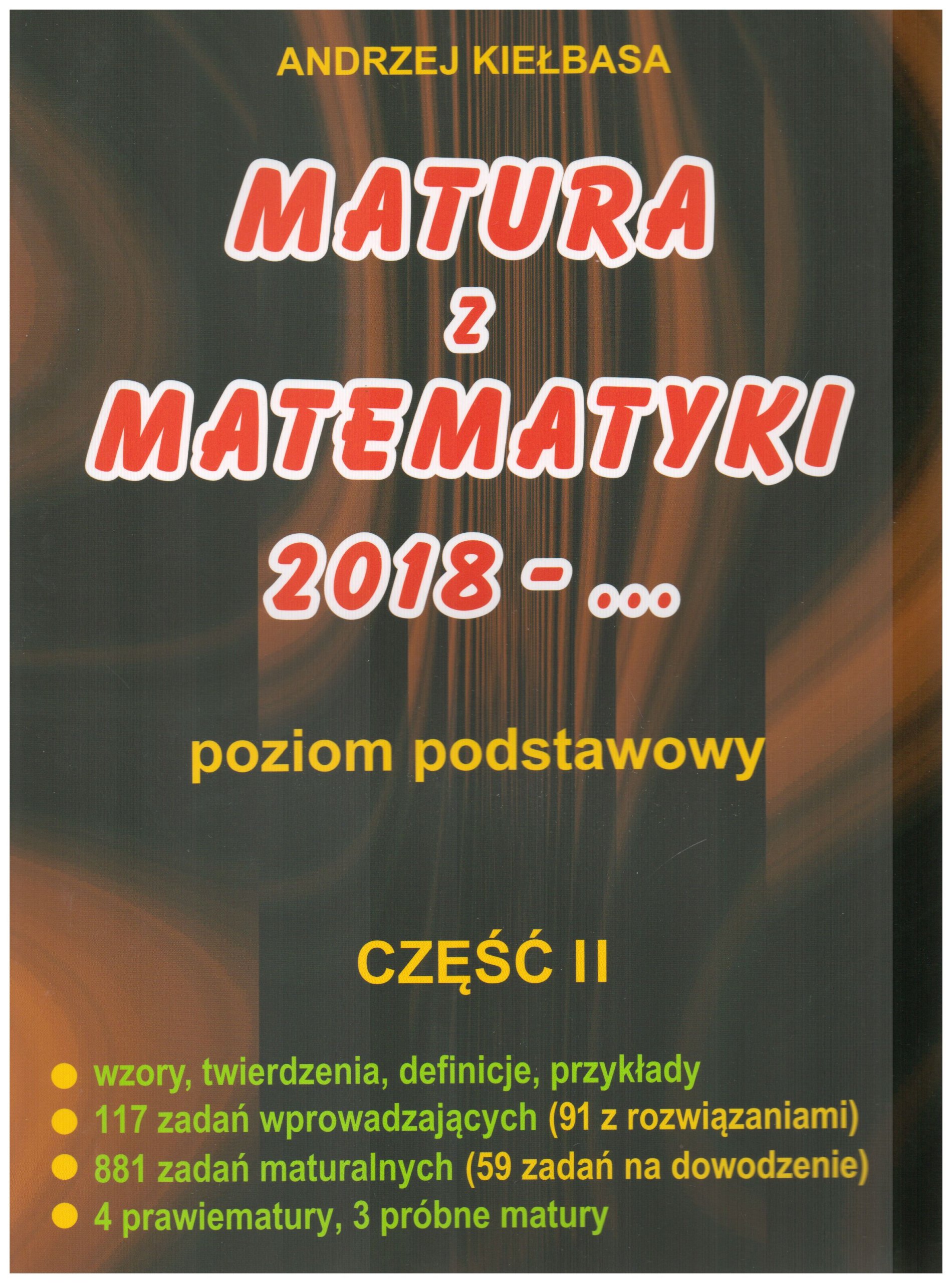 

Matura z matematyki 2018 Poziom podstawowy część 2