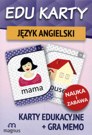 

Edu karty Język angielski +gra memo