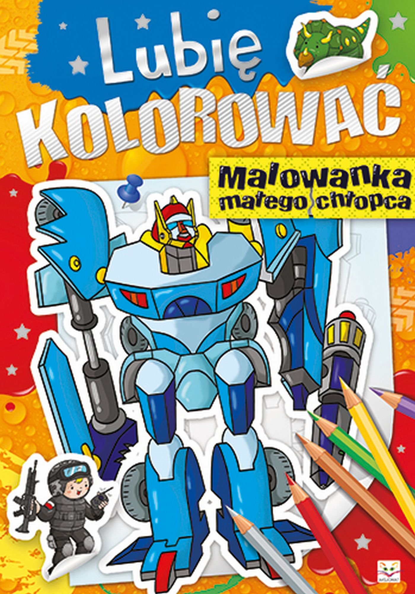 

Lubię kolorować Malowanka małego chłopca