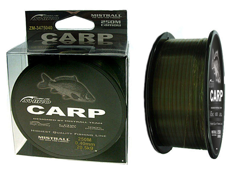 Żyłka Mistrall Shiro Carp Camou 0,30mm 250m